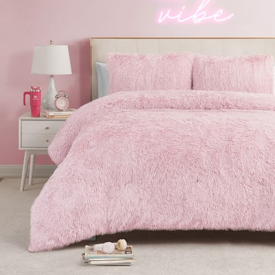 Juicy Couture Shaggy Comforter Sets with Shams