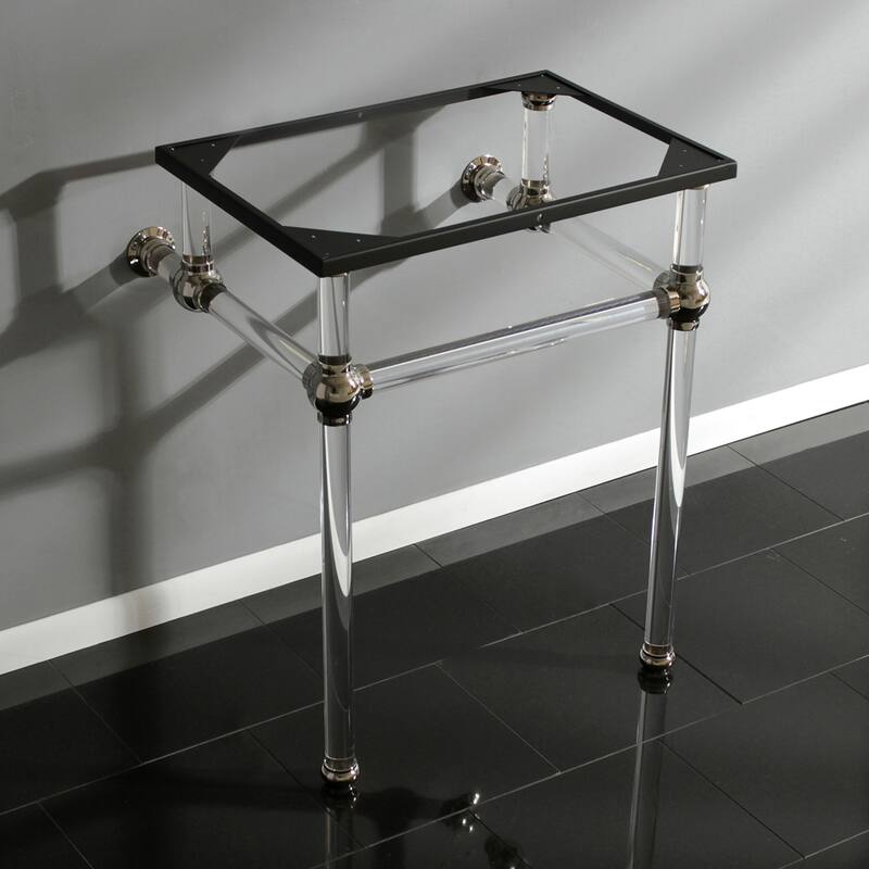 Kingston Brass Templeton Acrylic Console Sink Legs