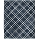 preview thumbnail 7 of 55, SAFAVIEH Handmade Himalaya Kelsie Modern Wool Rug 10' x 14' - Navy/Silver - Rectangle