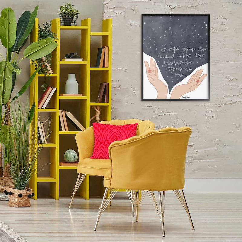 Stupell Receive What Universe Sends Framed Giclee Art Design By Mandy Ford Art + Illustration