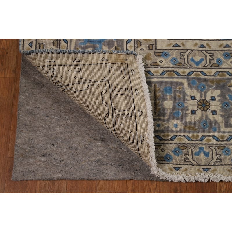 Traditional Tabriz Persian Rug Living Room Hand-Knotted Wool Carpet - 8'4"x 10'9"