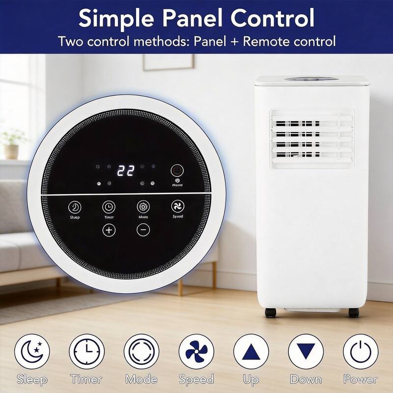 10000 BTU Portable Air Conditioner, with Remote Control