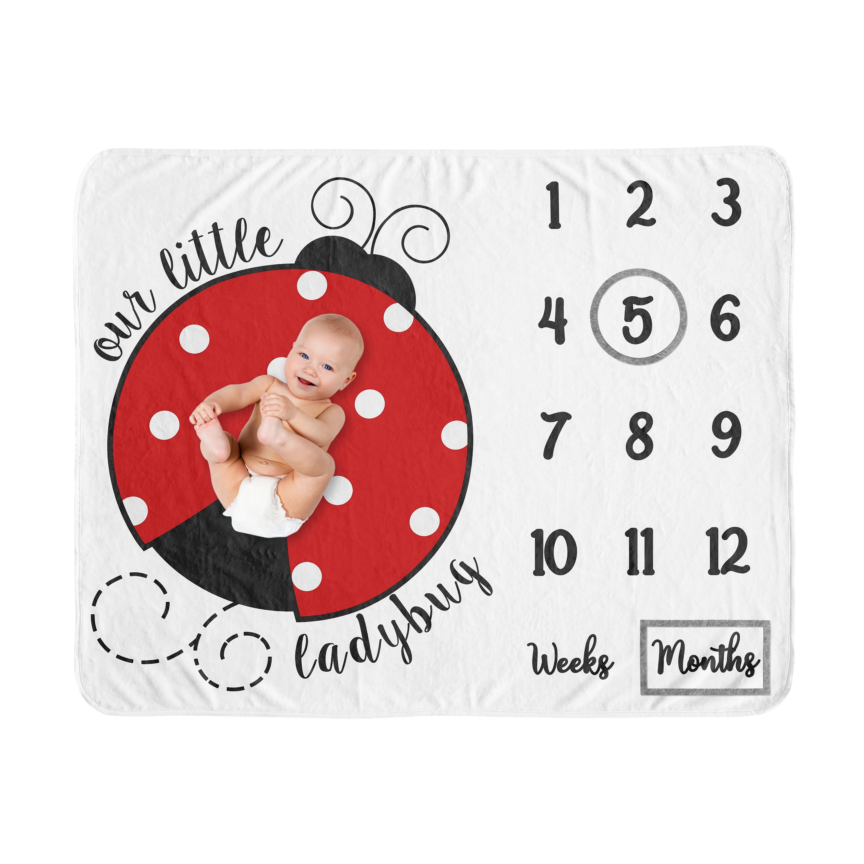 Ladybug baby blanket 2025