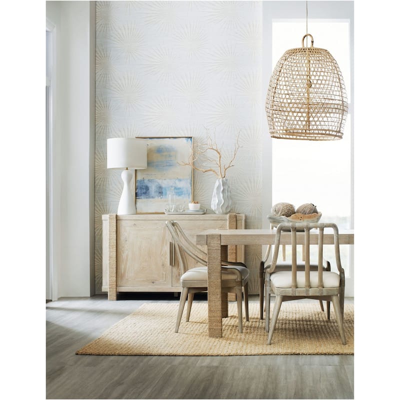 Hooker Furniture 7228-75012-80 Seaside 24" Wide Wood Framed Linen and