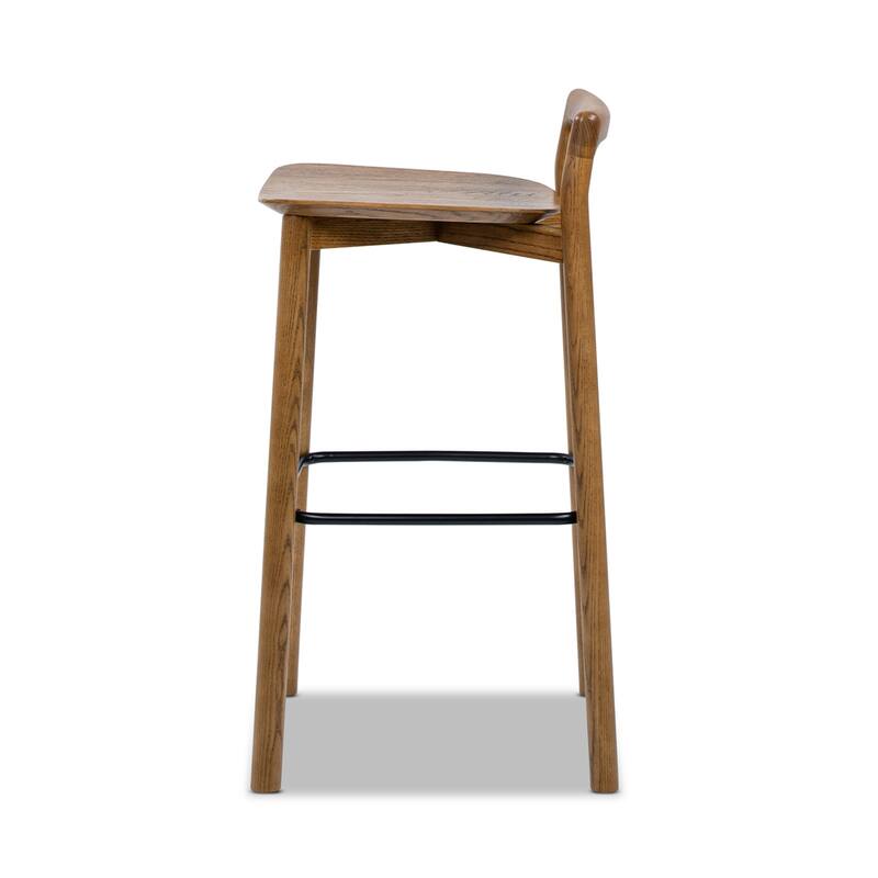 Sven 26.5" Minimalist Low Back Counter Stool