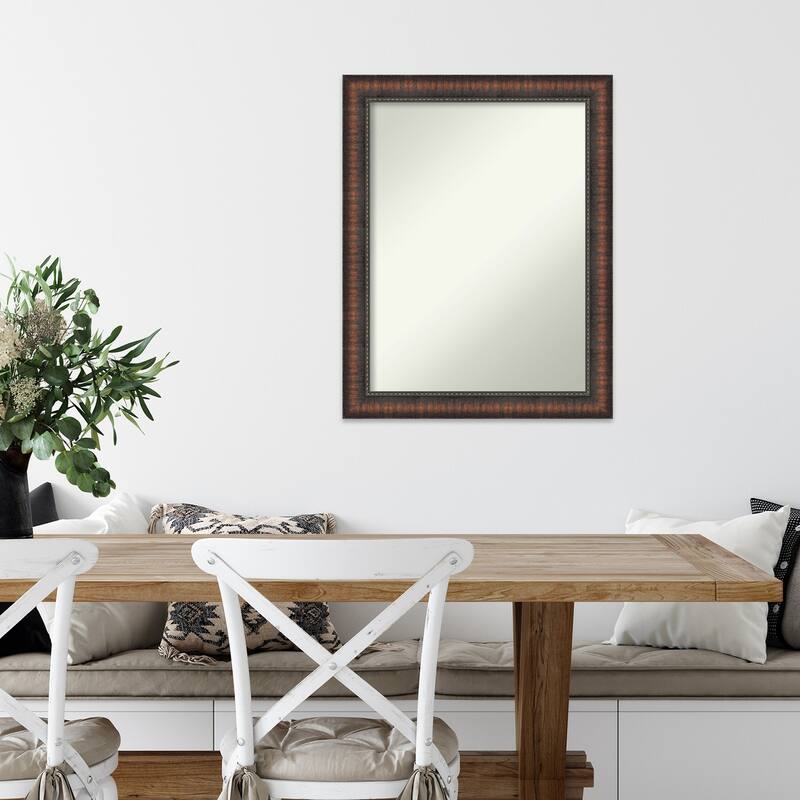 Caleb Brown Non-Beveled Framed Wall Mirror - Caleb Brown