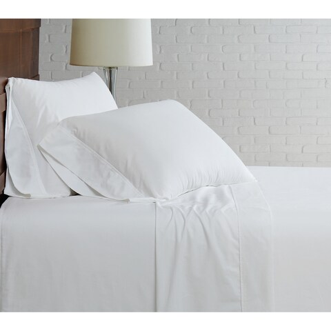 Cannon Classic Solid Percale Sheet Set