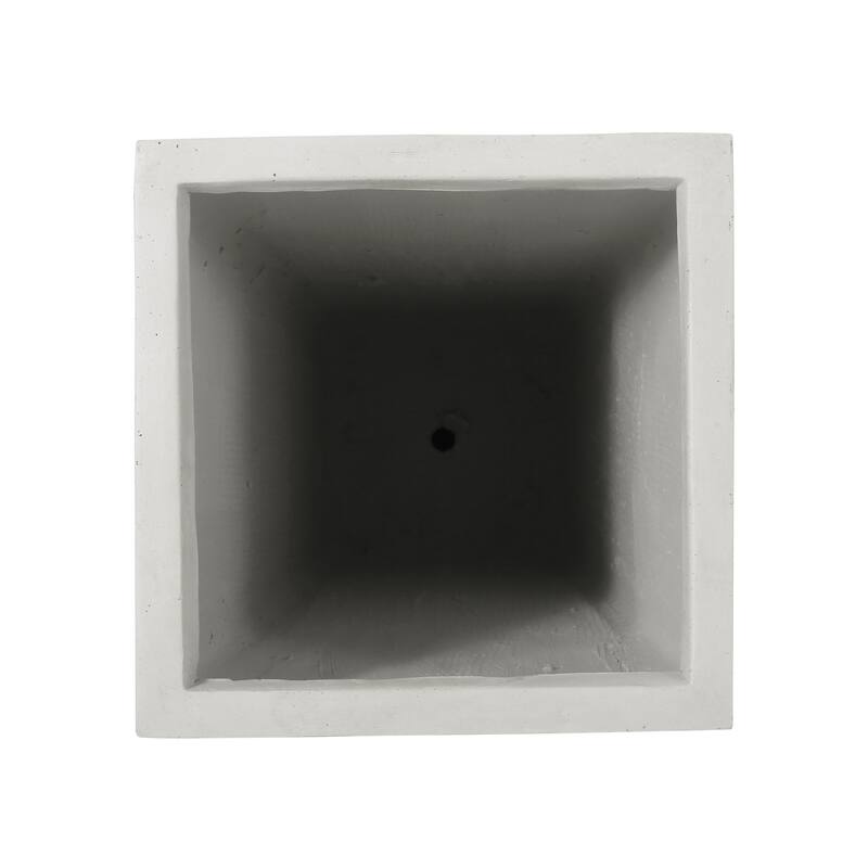 Automatic Watering Planter with Dual-Basin and Imitation Rattan Finish