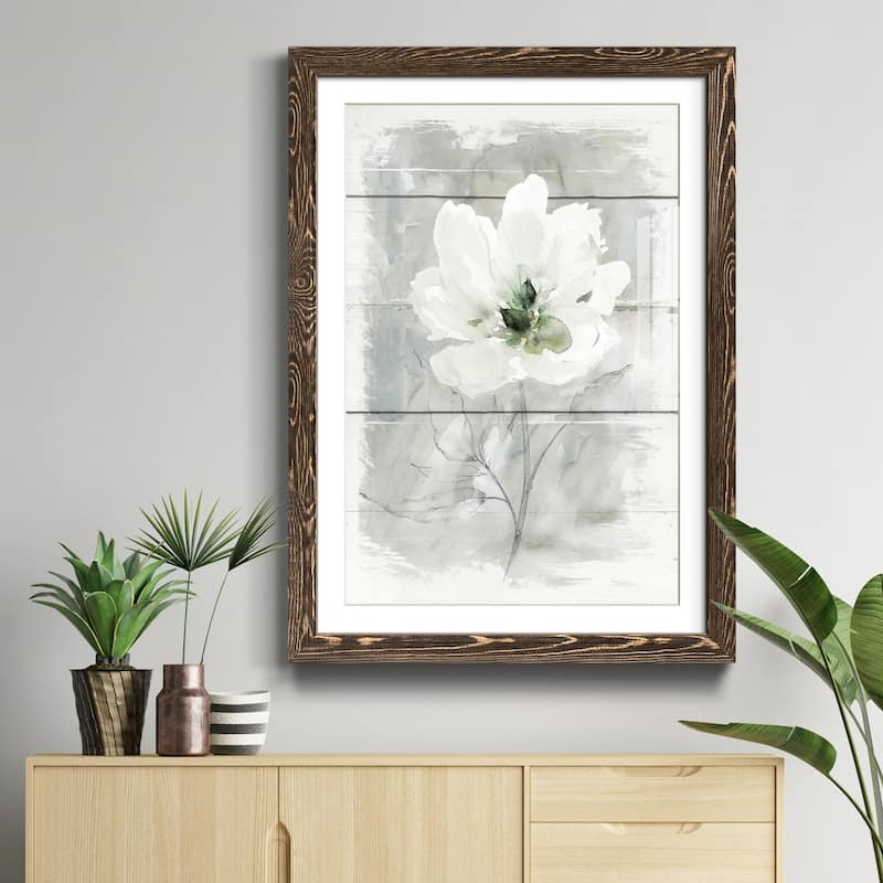 Farmhouse Rose II-Premium Framed Print - Ready to Hang