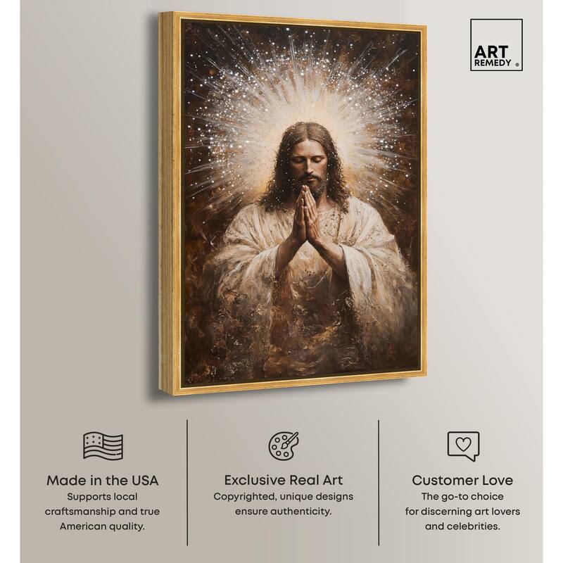 Meditation Manifested Canvas by Art Remedy