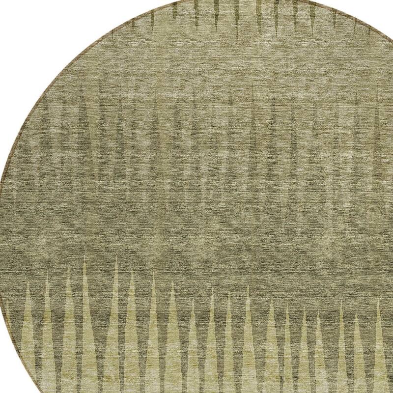 HomeRoots Striped Transitional Rectangle Outdoor Rug