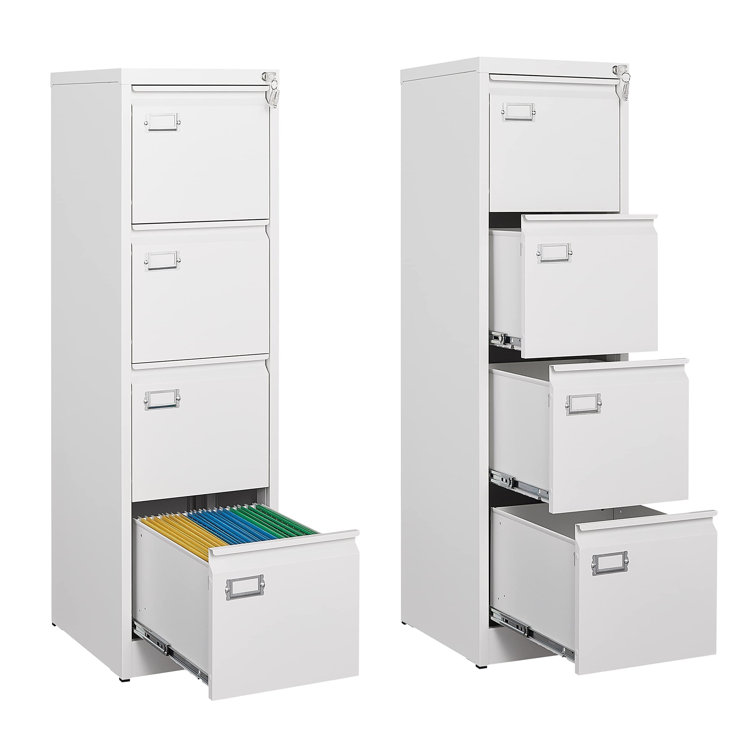 Small white hot sale file cabinet