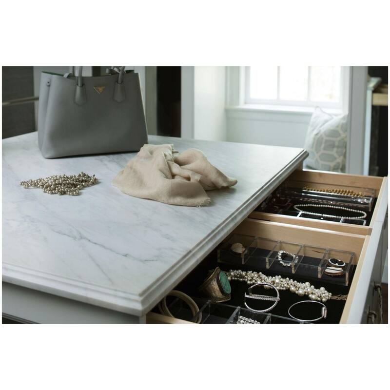 Rev-A-Shelf CA Series Large Clear Acrylic Jewelry Organizer Insert