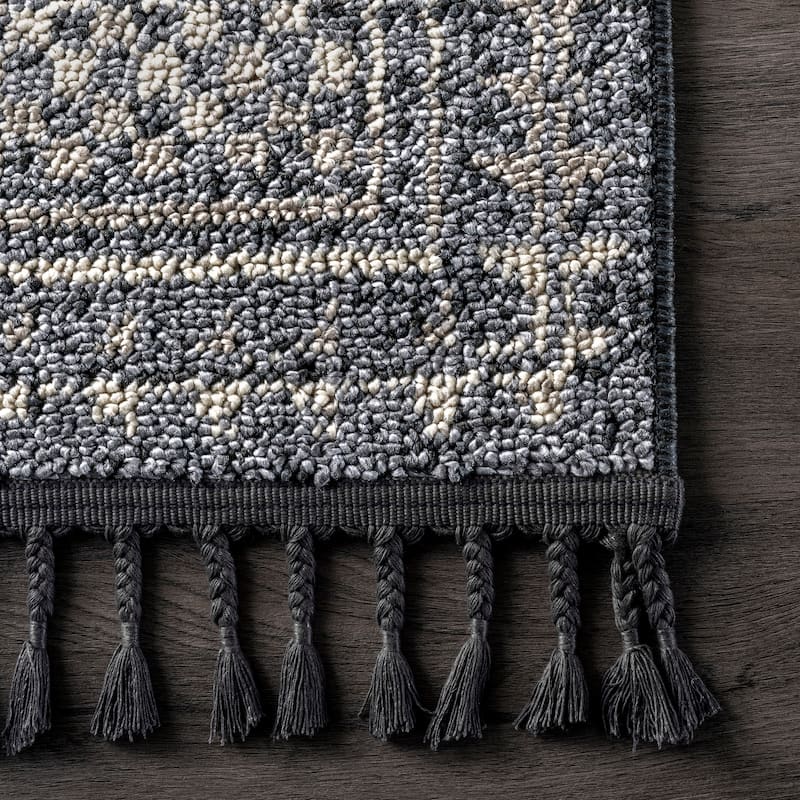 Nuloom Contemporary Faded Diamond Checkers Area Rug
