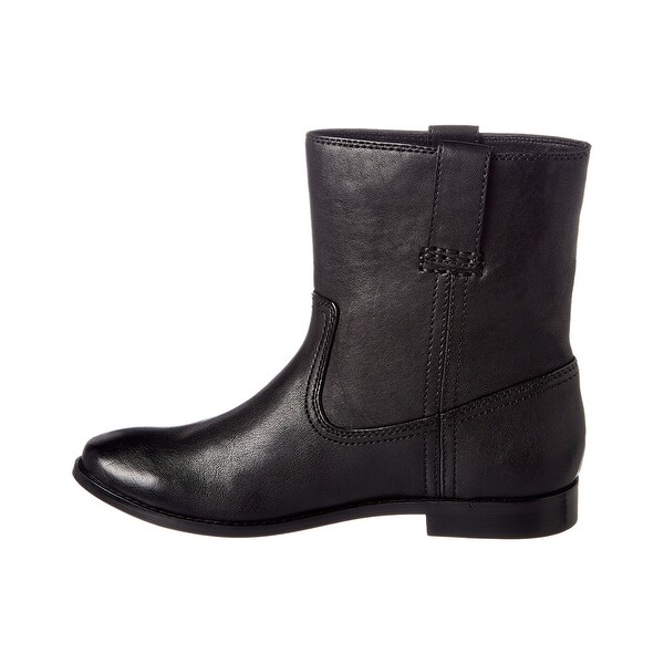 frye anna short leather boot