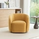 preview thumbnail 75 of 107, SEYNAR Modern Glam Velvet Upholstered 360 Degree Swivel Accent Armchair