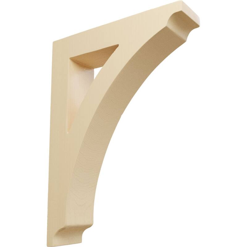 Thorton Wood Bracket - 1 3/4"W x 6 1/2"D x 9"H - Small - Maple