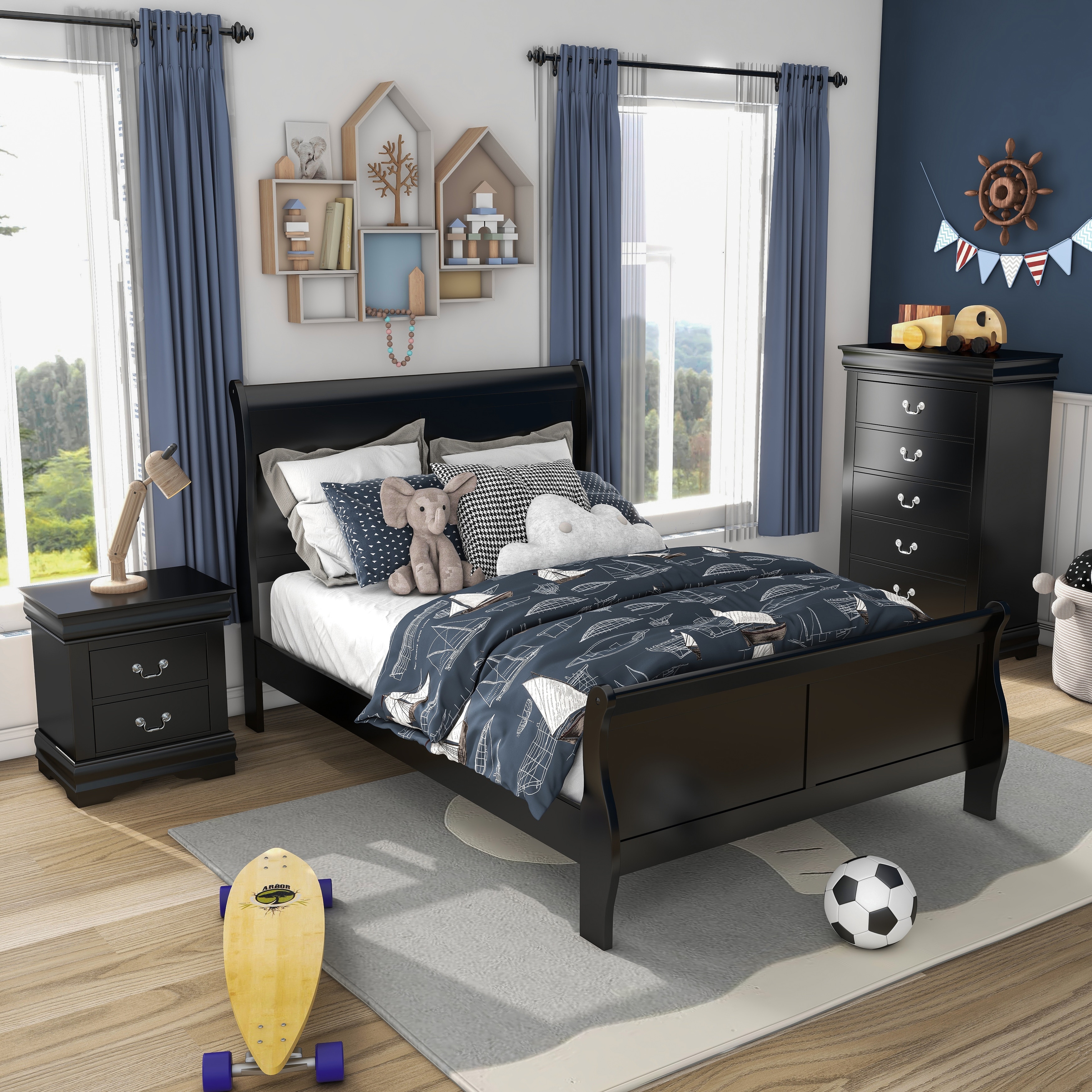 Twin size boy bedroom set 2025