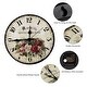 preview thumbnail 8 of 12, 12 inch MDF Wooden Wall Clock Battery Powered, Living Room Decoration
