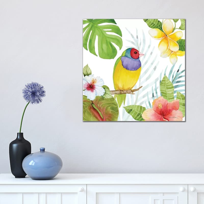 iCanvas "Treasures Of The Tropics V" by Kathleen Parr McKenna Canvas Print - 18x18x1.5
