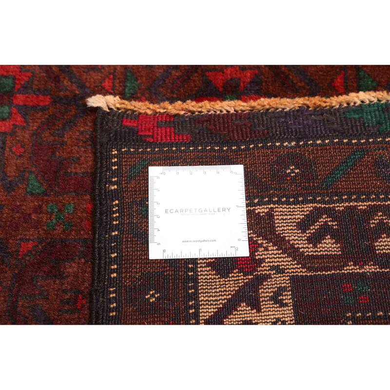 ECARPETGALLERY Hand-knotted Teimani Brown Wool Rug - 3'7 x 5'10