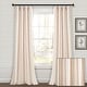 preview thumbnail 12 of 85, Lush Decor Farmhouse Stripe Yarn Dyed Cotton Window Curtain Panel Pair