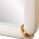 preview thumbnail 5 of 3, Uttermost Cyprus White Dressing Mirror