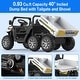 preview thumbnail 29 of 35, 24V 2 Seater Ride On Dump Truck with Remote Control Electric UTV Car