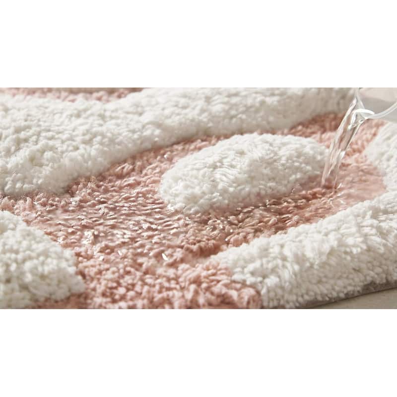 Madison Park Marrakesh Medallion Cotton Tufted Bath Rug