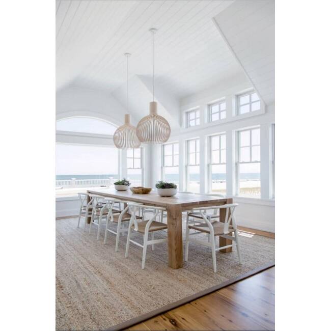 Red Modern Wood Elbow Chair Open Y Back Contemporary For Kitchen Dining Room With Woven Seat