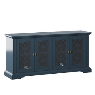 Navy blue tv shop stand 70 inch