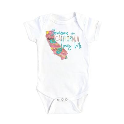 California Loves Me - Baby Boy Girl Clothes Infant Bodysuit Funny Cute Newborn