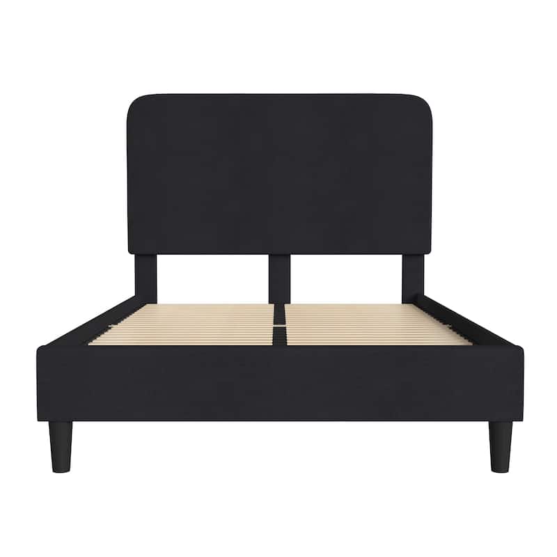 Upholstered Platform Bed with headboard