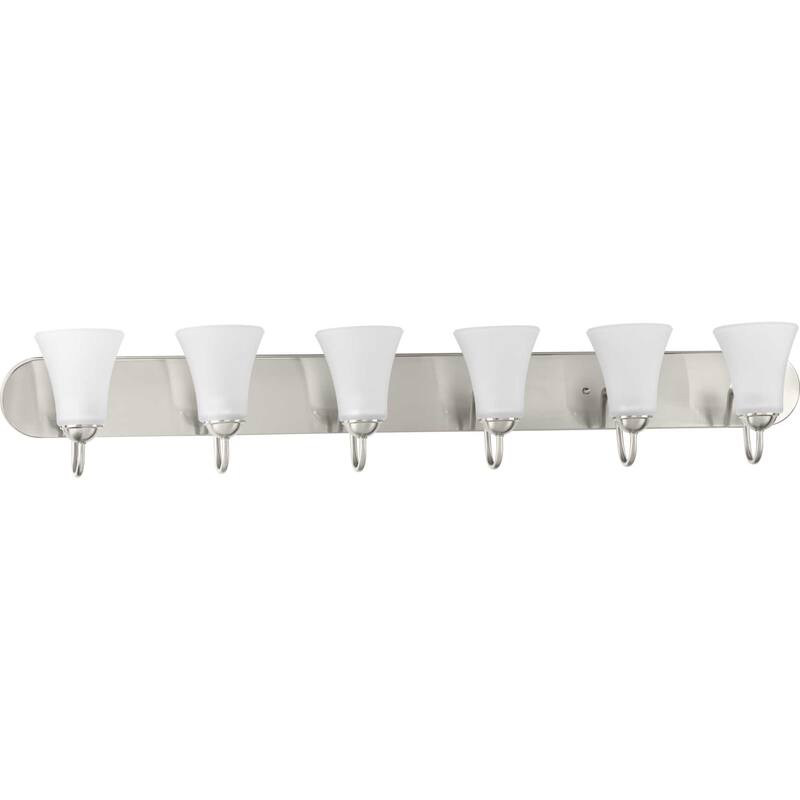 Progress Lighting Classic 6 Light 48" Wide Bathroom Vanity Light