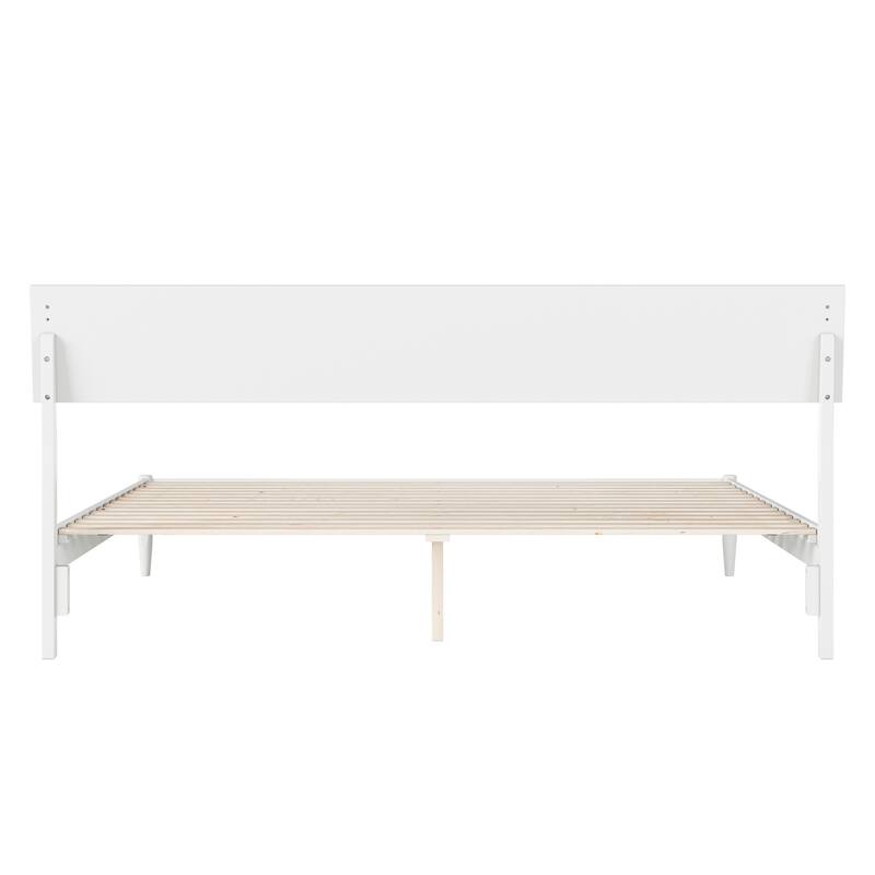 Bradford Platform Bed with Adjustable Headboard