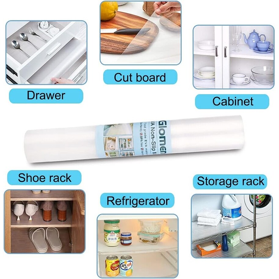 https://ak1.ostkcdn.com/images/products/is/images/direct/a51c0dba7a0e11e44c4f63e4fd45df219c659833/Glomen-Premium-Clear-Non-Adhesive-Non-Slip-Shelf-and-Drawer-Liner-12-Inches-x-20-FT-Set-of-6.jpg