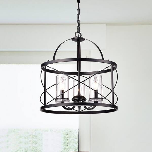 Meissa 3 Light Lantern Rectangle Chandelier On Sale Overstock 31794171