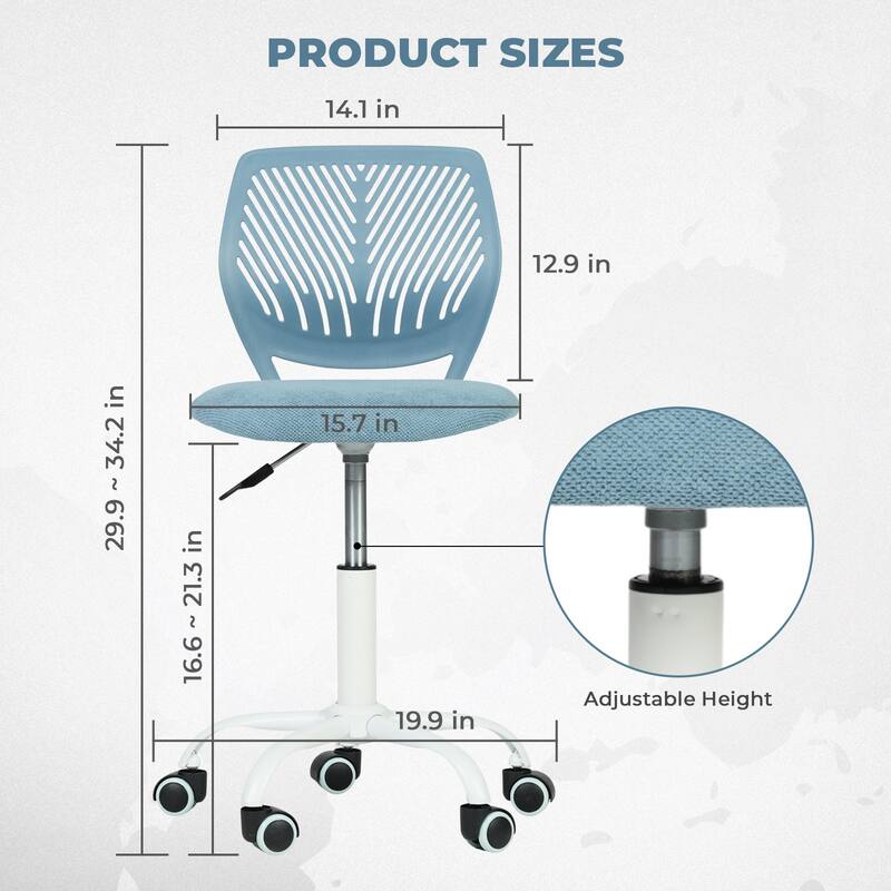 Homy Casa Ergonomic Task Chair for Teens & Home Study