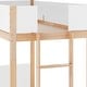 preview thumbnail 24 of 25, Convertible Solid Wood Bunk Bed Frame for Kids with Ladder, No Box Spring Needed