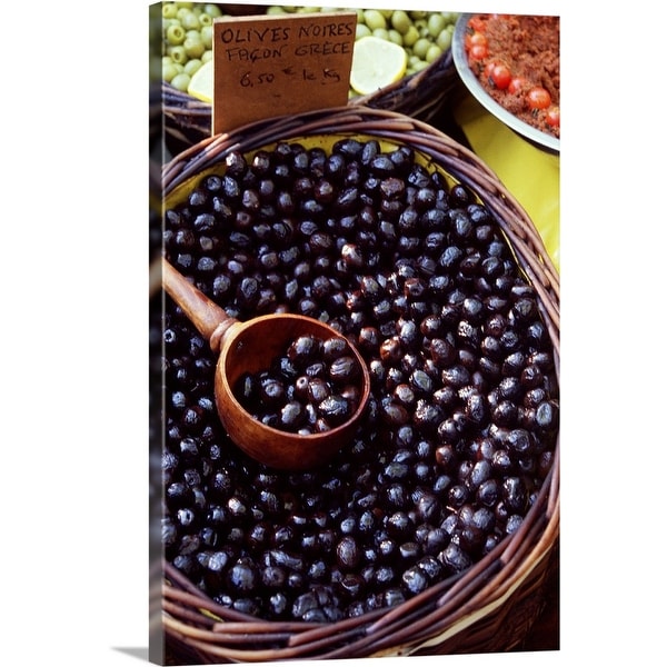 "Greek olives for sale" Canvas Wall Art