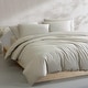 preview thumbnail 39 of 52, Calvin Klein Washed Percale Solid Cotton Duvet Cover Set