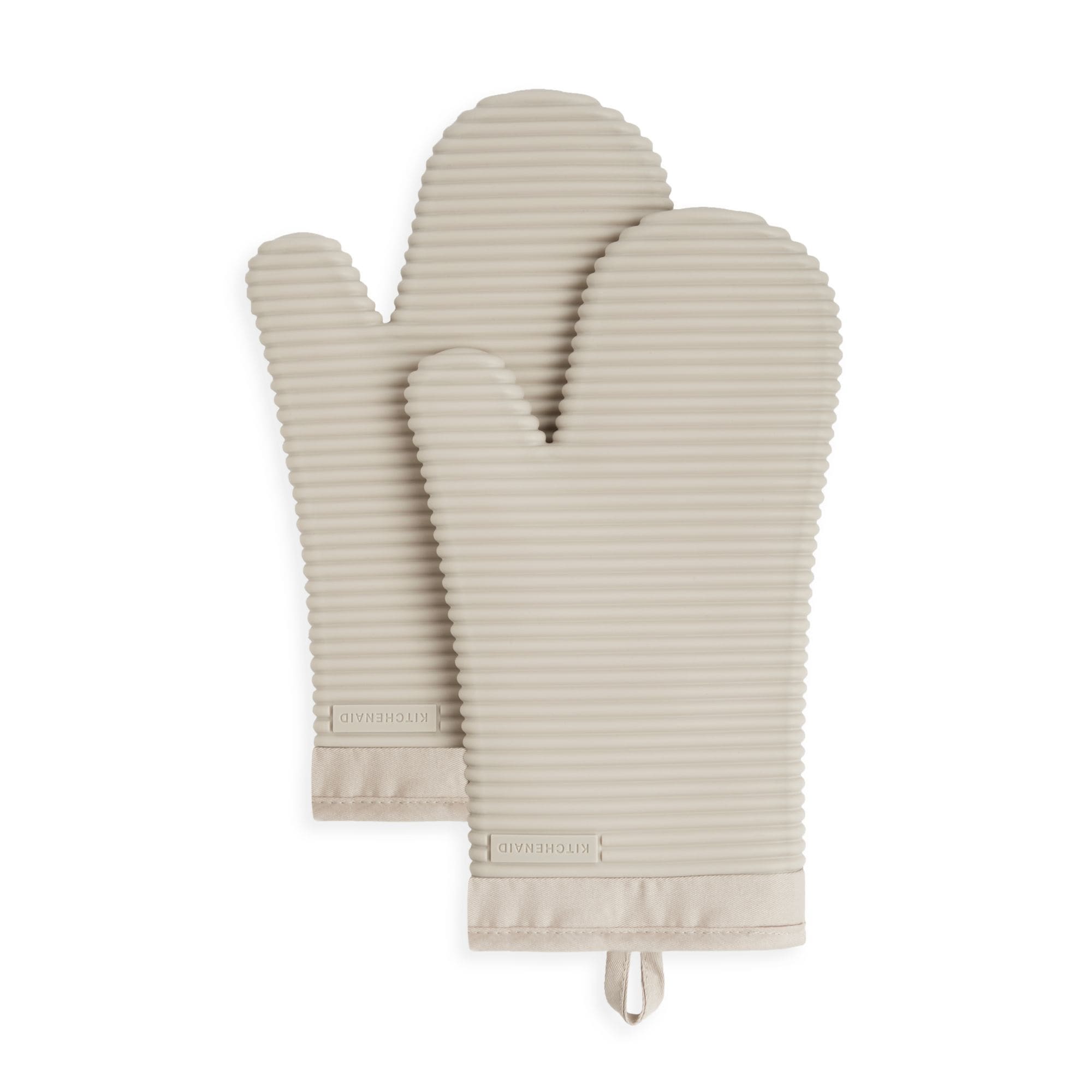 Bakery Heat Resistance Microwave Baking Oven Mitt Gloves Silver White -  14.6 x 5.9(L*W) - Bed Bath & Beyond - 17587884