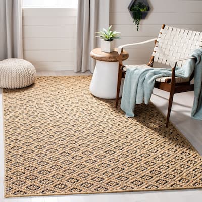 SAFAVIEH Palm Beach Alcidia Modern Sisal Rug