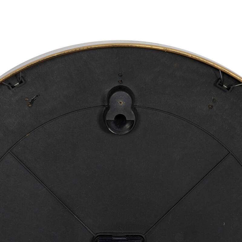 Dark Blue Glass Contemporary Wall Clock 20 x 20 x 3 - 20 x 3 x 20