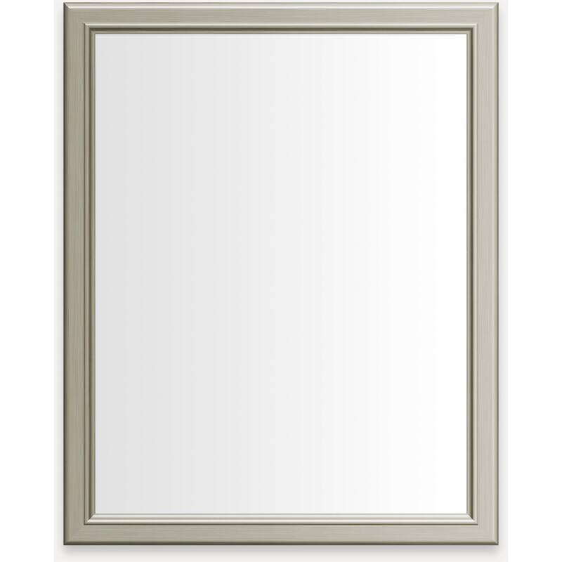Robern D2C2430D4BMTM Main Line 23-1/4" x 30" Framed Single Door - Nickel - Nickel Finish