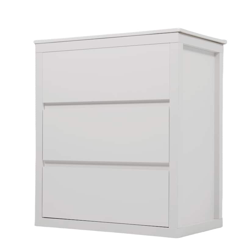 Roomfitters 30" Minimalist Bathroom Vanity with Ceramic Sink, Freestanding Cabinet