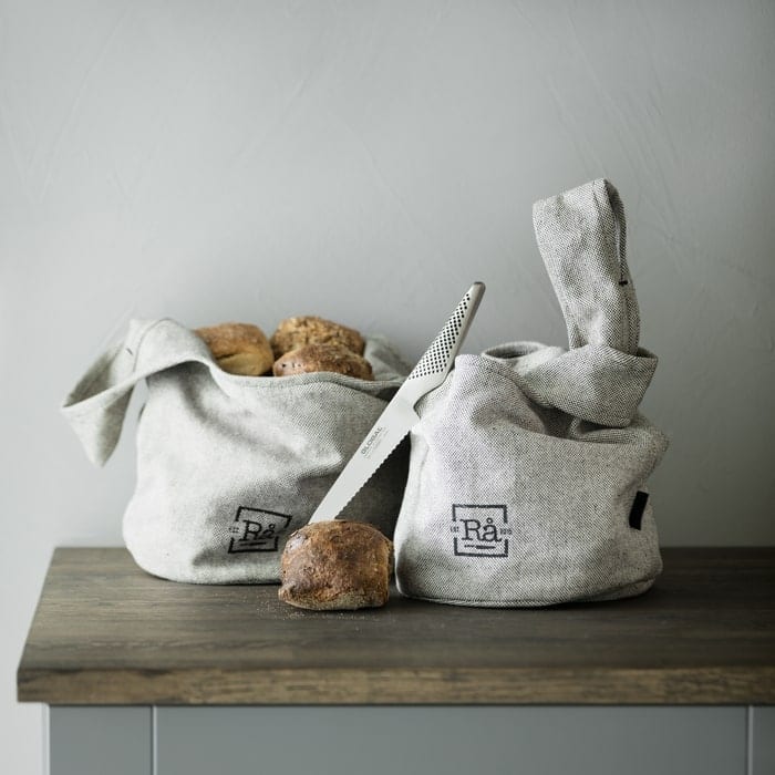 Rosendahl RÅ Bread Basket, Dark Grey - Ø: 7.9"