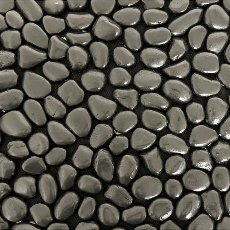 Brook Branch Real Stone Pebble Mat - 19 x 29