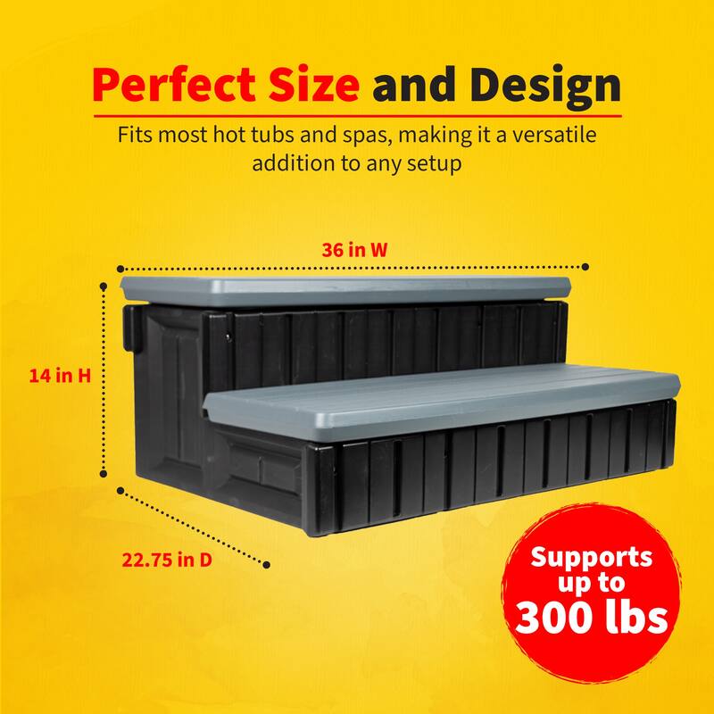 HeatWave Spa Step With Storage