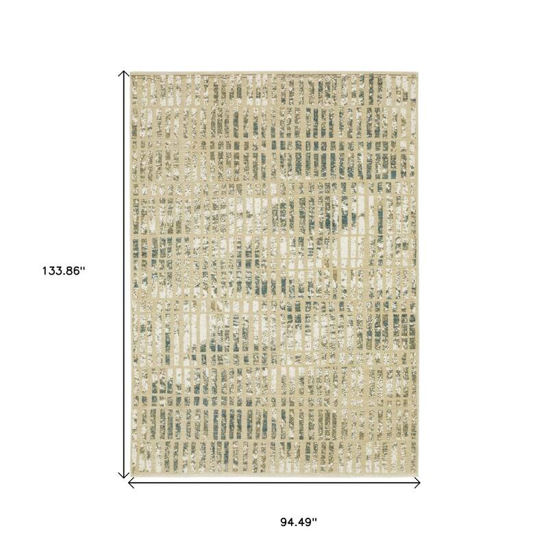 HomeRootsGeometric Modern Rectangle Area Rug